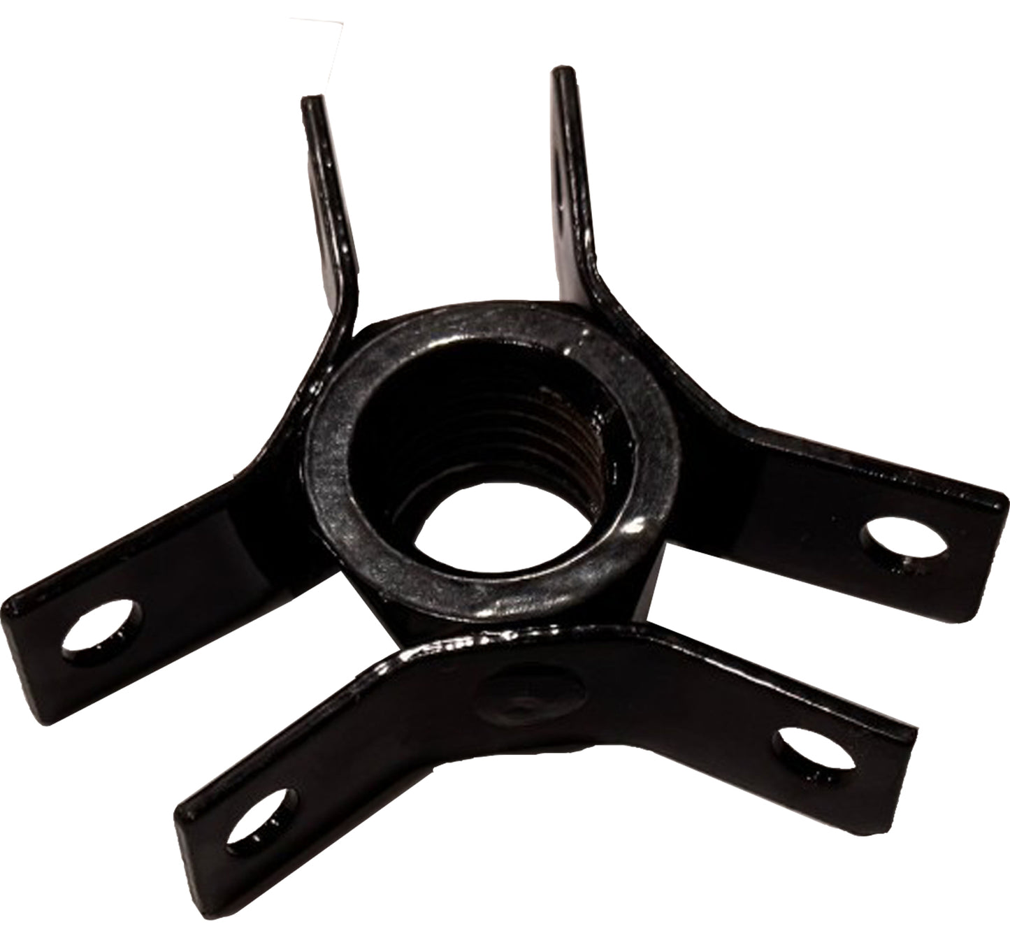 Ultra-Fab black leg bracket replacement part for standard RV tripod stabilizer