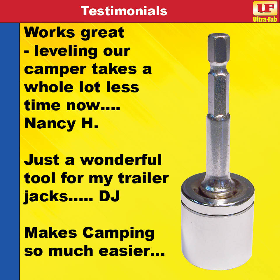 Ultra-Fab Drill Attachment Speed Socket – Quick Jack & Stabilizer Operation (48-979005)