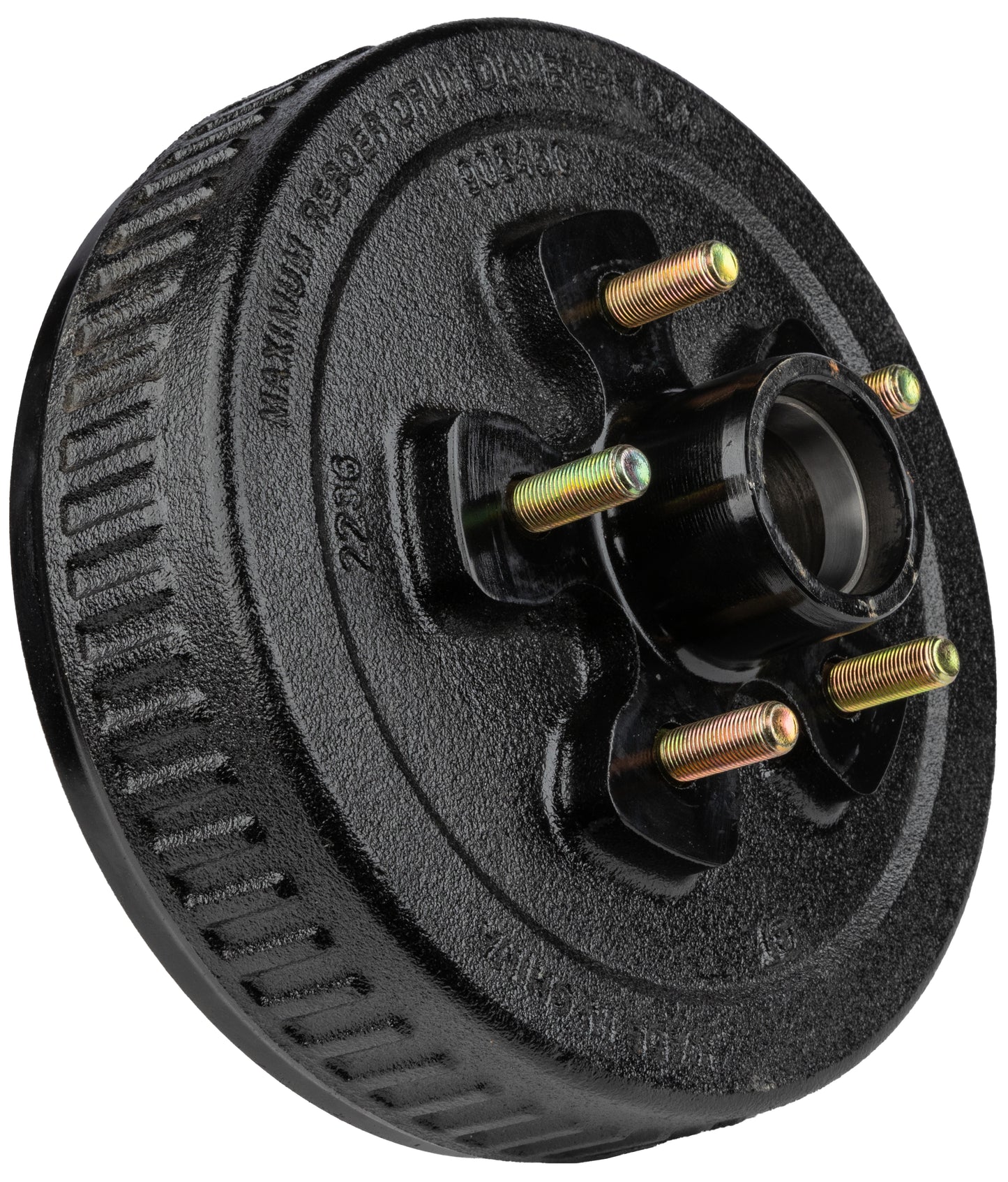 Ultra-Fab Hub & Drum – 3,500 lb, 5 Lug 4.5", 1/2"-20, for 10" Brakes (48-979500)