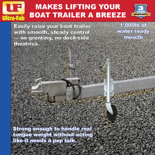 Tongue Jacks (Marine, Sidewind, 1000 lb capacity) 49-954034 (Ultra-Fab Products)