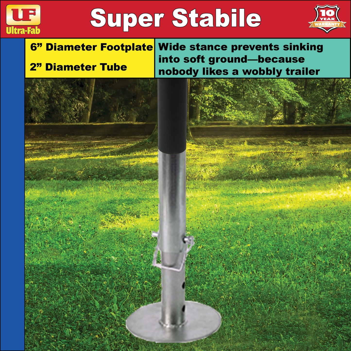 Ultra-Fab Phoenix Series Electric Tongue Jack – 4,000 lb Capacity (38-944040)