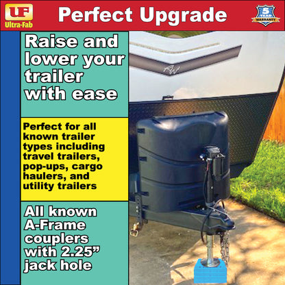 Ultra-Fab Ultra Series Electric Tongue Jack – 3,500 lb Capacity (38-944060)