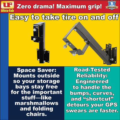 Ultra-Fab Universal RV Spare Tire Carrier (15-954730)