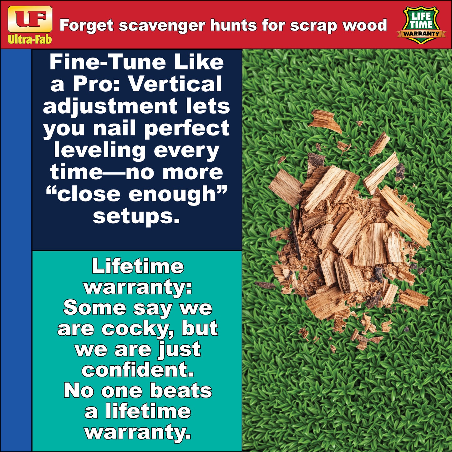 Ultra-Fab Adjustable Footpad – Fits RV Landing Gear (17-940007)