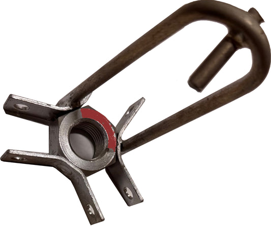 Ultra-Fab replacement mounting bracket for RV stabilizer and jack systems