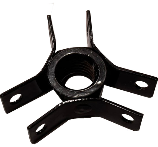 Ultra-Fab black leg bracket replacement part for standard RV tripod stabilizer