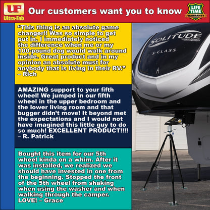 Ultra-Fab Tripod Stabilizer – Universal RV Support (19-950500)