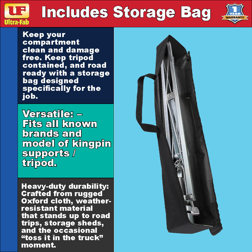 Tripod Stabilizer (Adjustable, with storage bag) 19-950601 (Ultra-Fab Products)