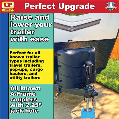 Tongue Jack - Ultra Series 3500 (2-1/4” tube & drop leg) 38-944060 (Ultra-Fab Products)