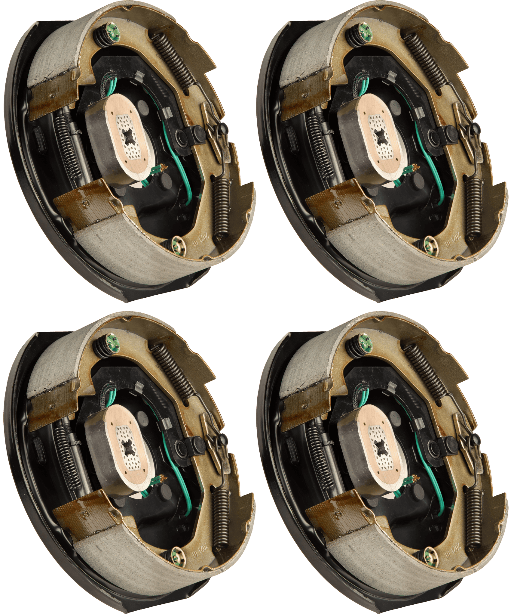 Brake Kit (4 Manual-Adjusting Brakes 10" x 2.25") 3500lb Capacity . 48-979602 image 0