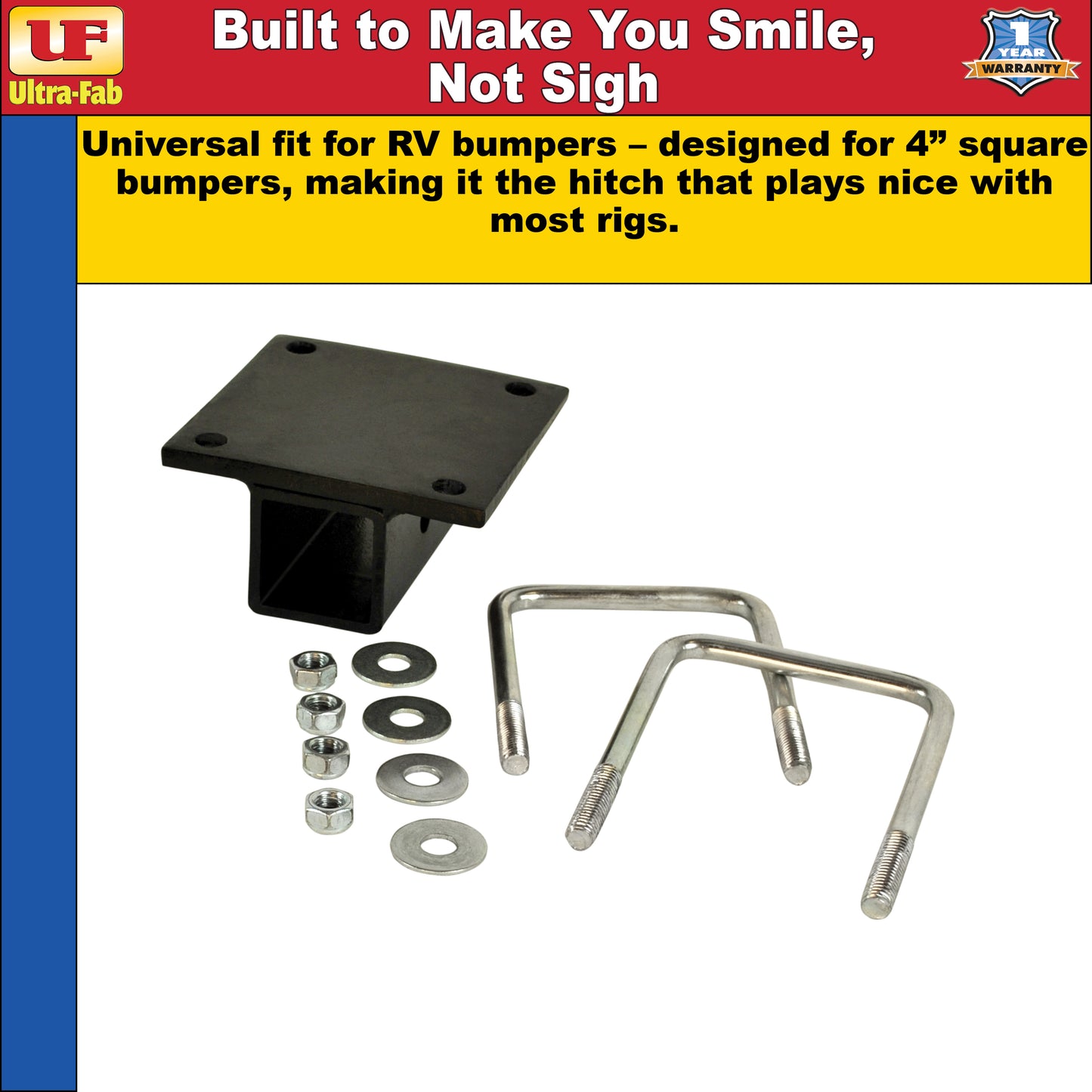 Ultra-Fab Universal RV Hitch – Heavy-Duty Steel (35-946402)