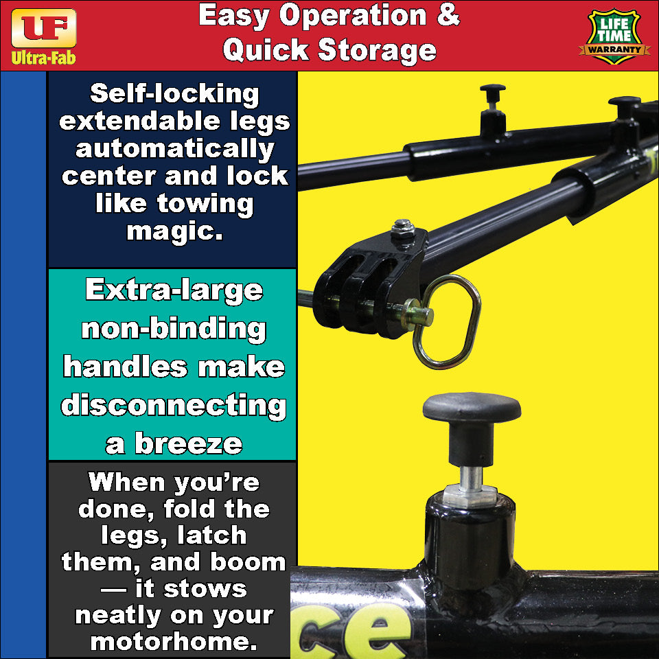 Tow Bar (8K, with Blue Ox Clevises) 35-946600 Ultra-Fab Products
