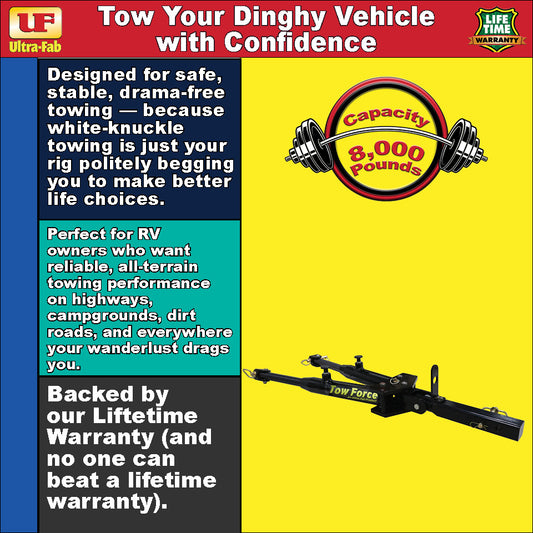 Tow Bar (8K, with Roadmaster Clevises) 35-946601 Ultra-Fab Products