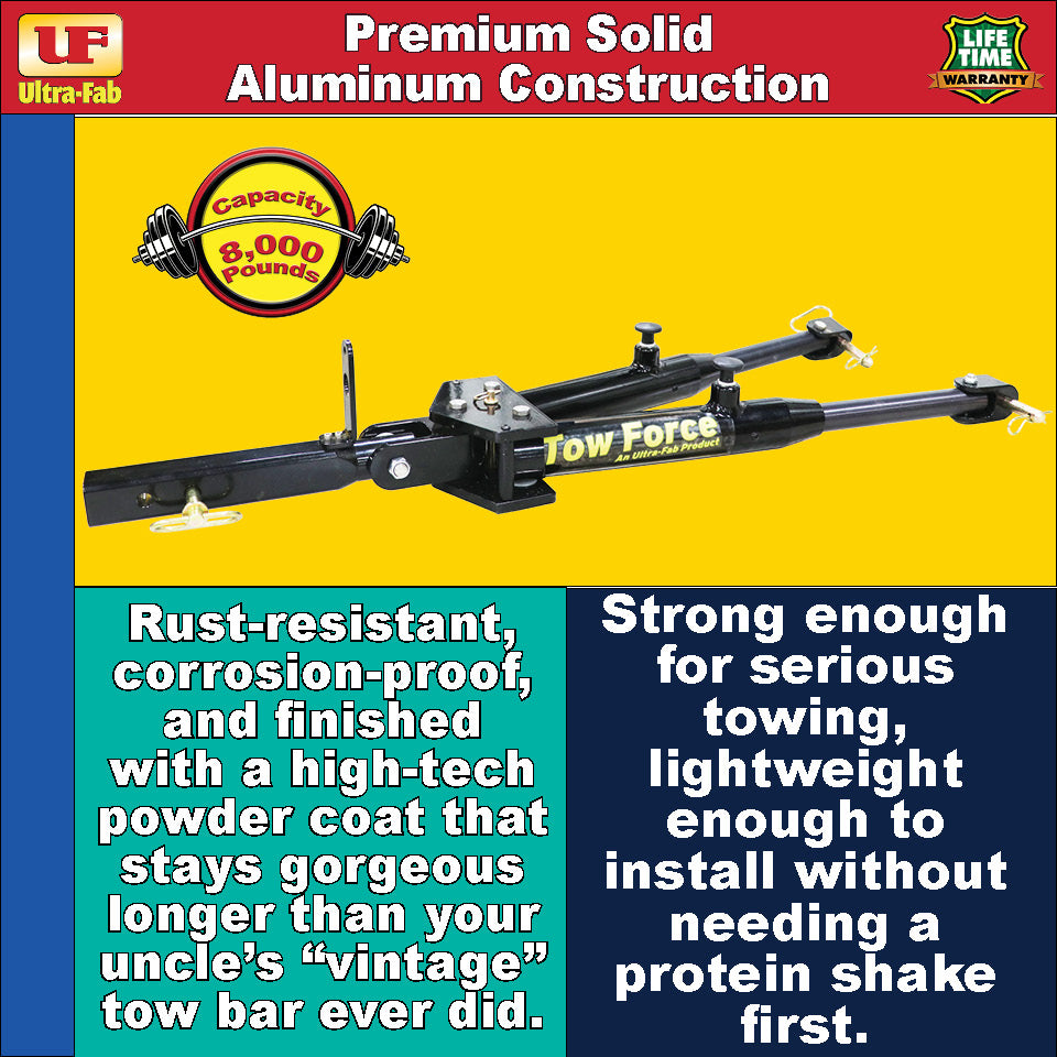 Tow Bar (8K, with Roadmaster Clevises) 35-946601 Ultra-Fab Products