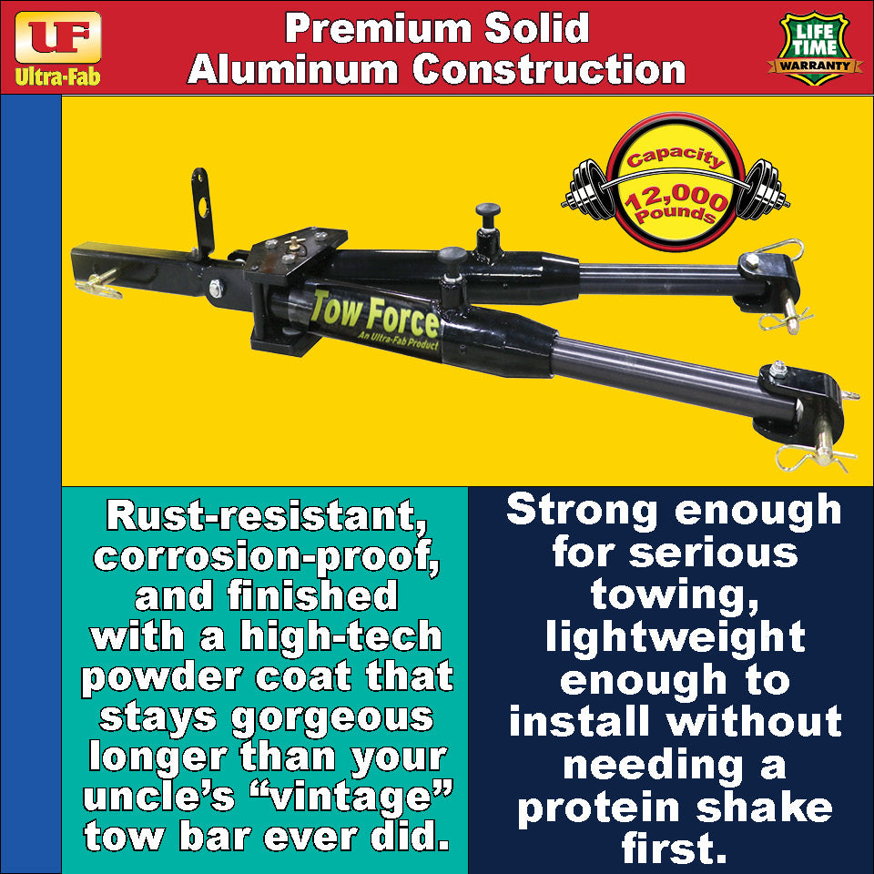 Tow Bar (12K, with Roadmaster Clevises) 35-946603 Ultra-Fab Products