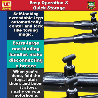 Tow Bar (12K, with Roadmaster Clevises) 35-946603 Ultra-Fab Products