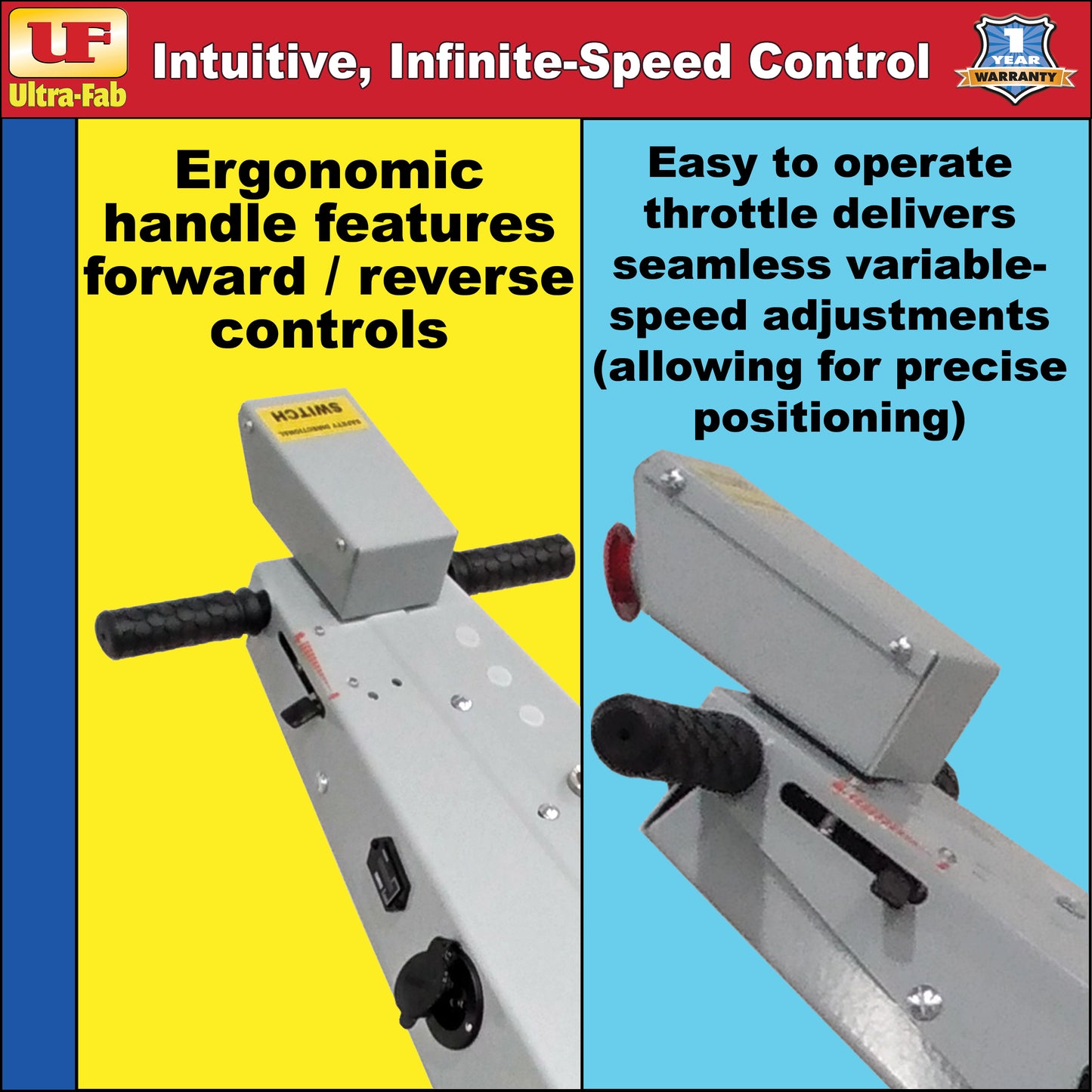 Ultra-Fab Power Mover 5900 – Heavy-Duty Electric Trailer Mover (41-005905)