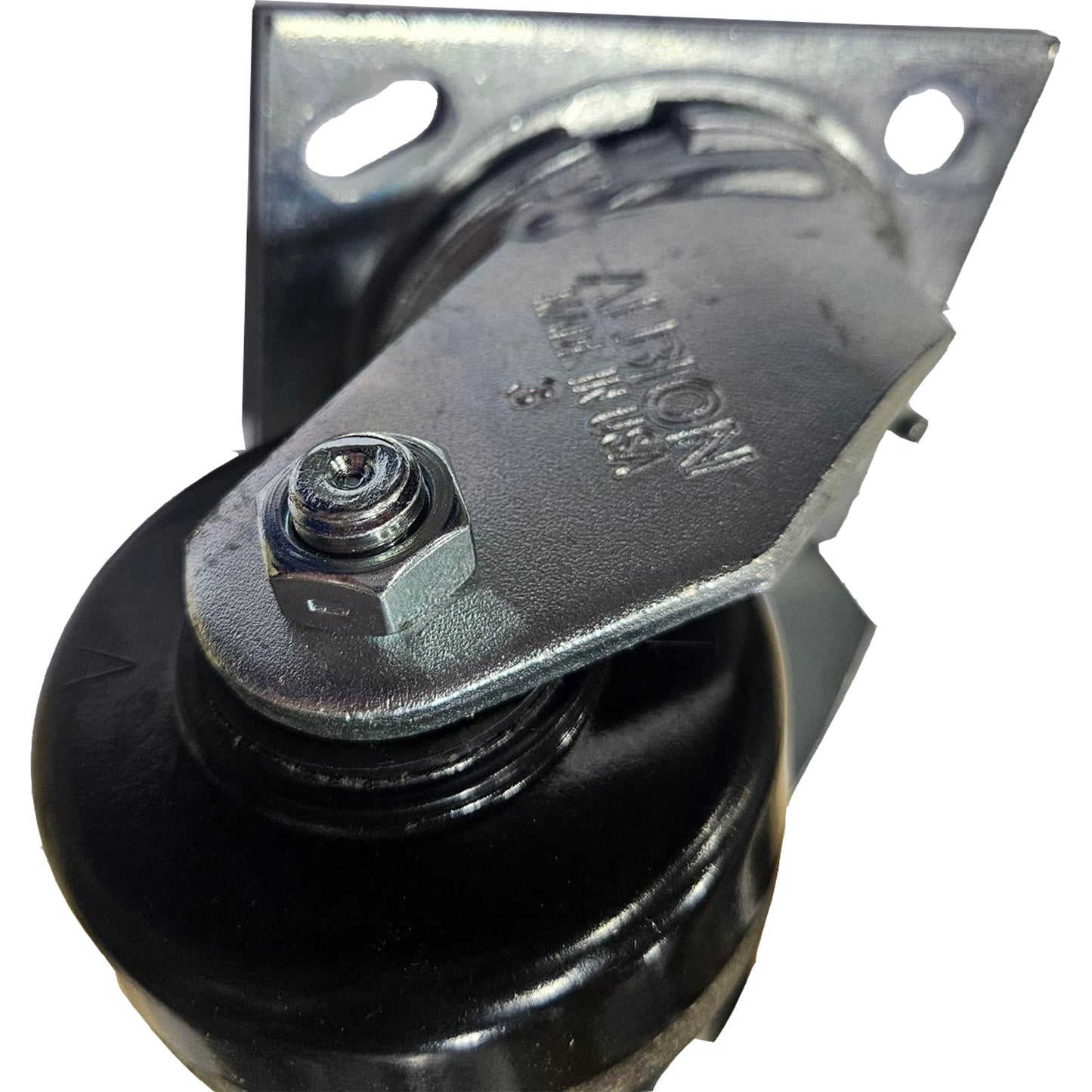 Ultra-Fab 3-wheel caster set for lift on Ultra-Fab Power Mover trailer mover