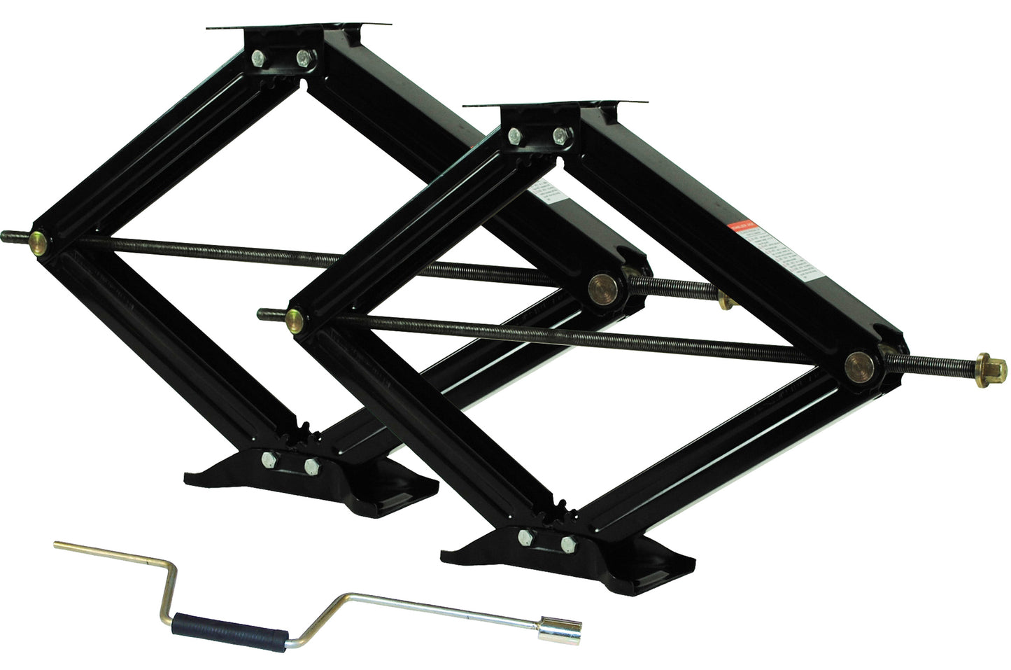 Ultra-Fab Scissor Jacks – 24", 2-Pack, Heavy-Duty RV Stabilizers (48-979002)