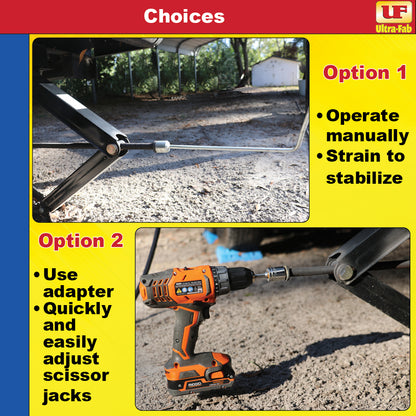 Ultra-Fab Drill Attachment Speed Socket – Quick Jack & Stabilizer Operation (48-979005)