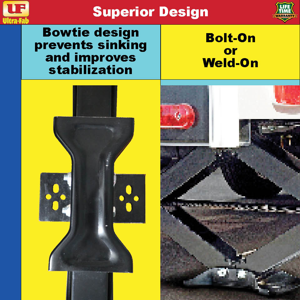 Scissor Jacks (24", 1/pk) (48-979006) Ultra-Fab Products