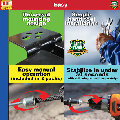 Scissor Jacks (24", 1/pk) (48-979006) Ultra-Fab Products