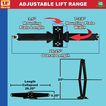 Scissor Jacks (24", 1/pk) (48-979006) Ultra-Fab Products