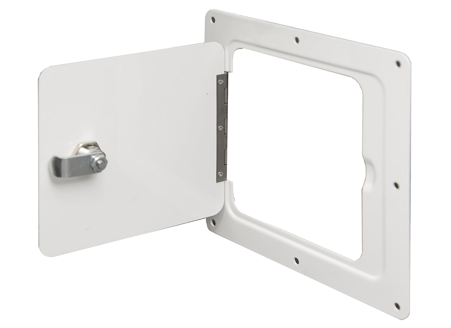 Ultra-Fab Universal RV Access Door – White Finish, Exterior Hatch for Storage & Utility (48-979009)