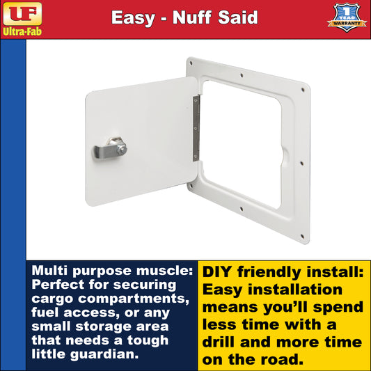 Universal Access Door (White) 48-979009 (Ultra-Fab Products)