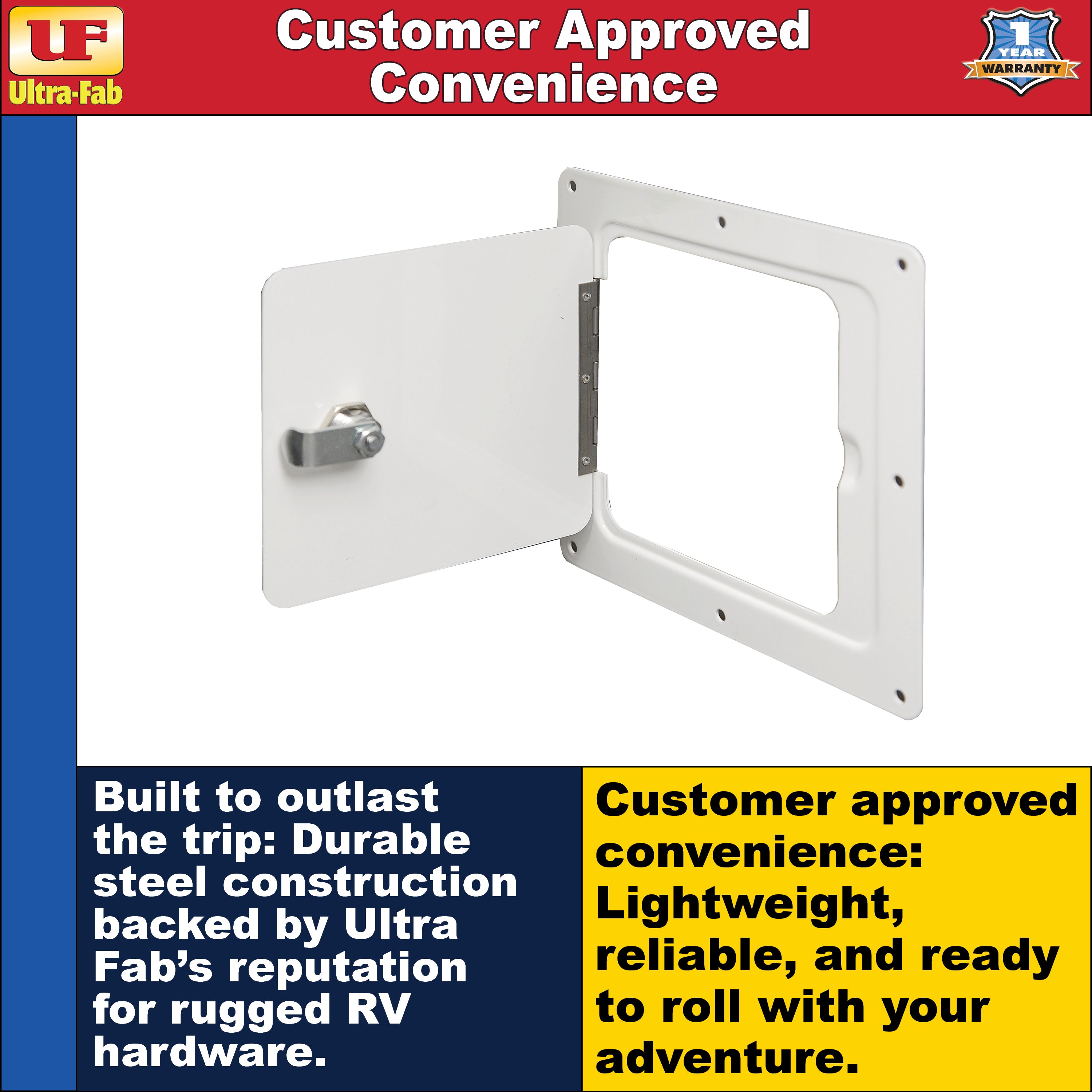 Universal Access Door (White) | Ultra-Fab – Ultra-Fab Products