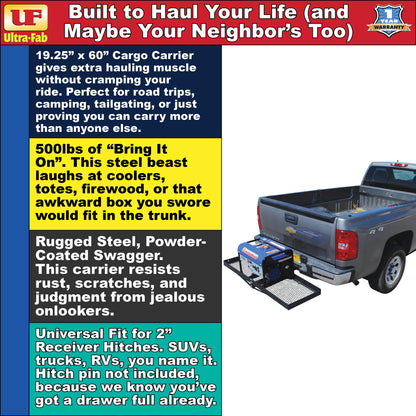 Ultra-Fab Cargo Carrier – Heavy-Duty RV Hitch Mount (48-979029)