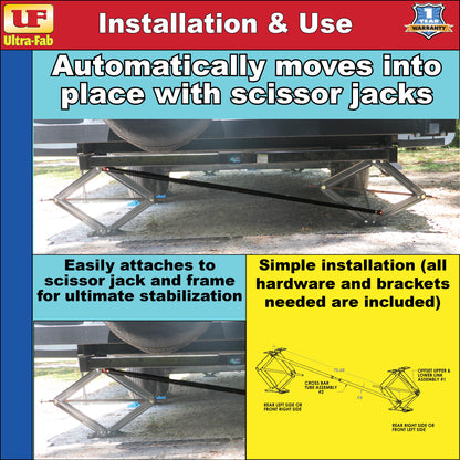 Ultra-Fab Eliminator II – Side-to-Side RV Stabilizer (48-979081)