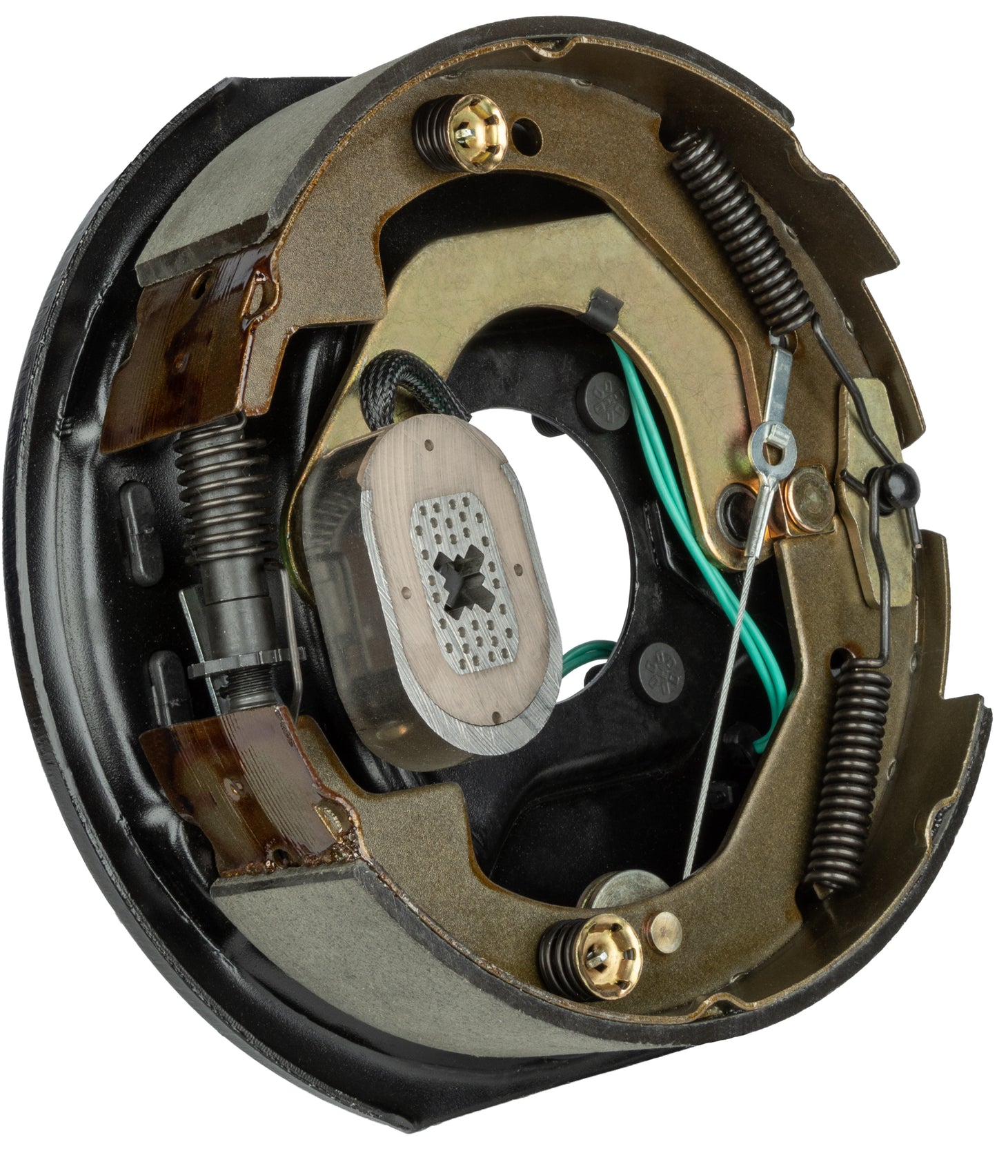 Ultra-Fab Self-Adjusting Trailer Brake Assembly – 10" x 2.25", 3,500 lb, Left Hand (Driver Side), Bulk (48-979210)