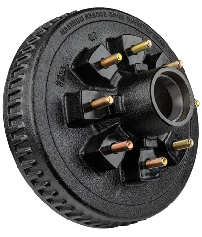 Ultra-Fab Hub & Drum – 7,000 lb, 8 Lug 6.5", 1/2"-20, for 12" Brakes (48-979502)