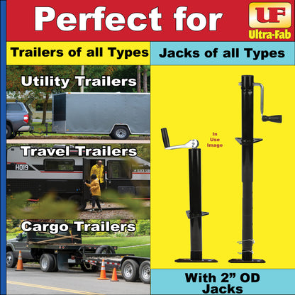 Ultra-Fab Footpad – Fits 2" Tongue Jacks (49-954037)