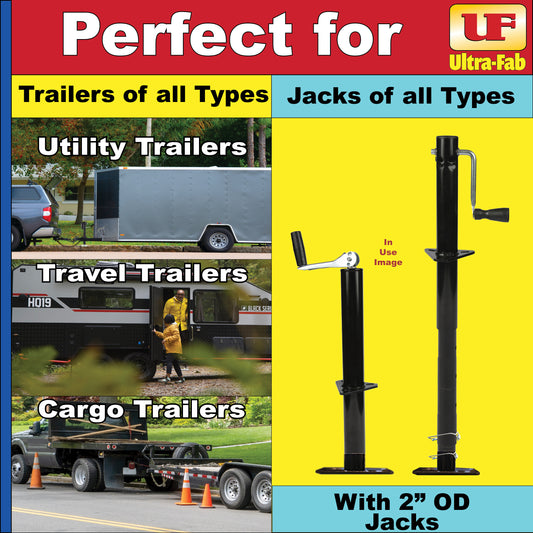 Ultra-Fab Footpad – Fits 2" Tongue Jacks (49-954037)