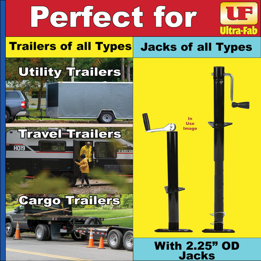 Ultra-Fab Footpad – Fits 2.25" Tongue Jacks (49-954038)