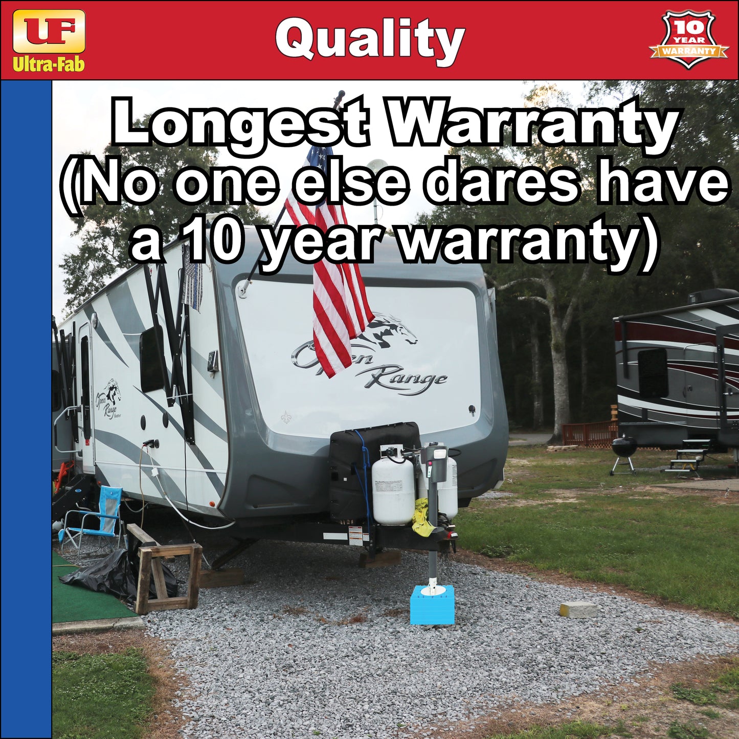 Ultra-Fab Phoenix Series Electric Tongue Jack – 5,500 lb Capacity (38-944055)