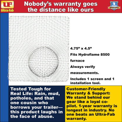 Ultra-Fab Bug Stopper – Fits Hydroflame 8500 Furnaces (53-945120)