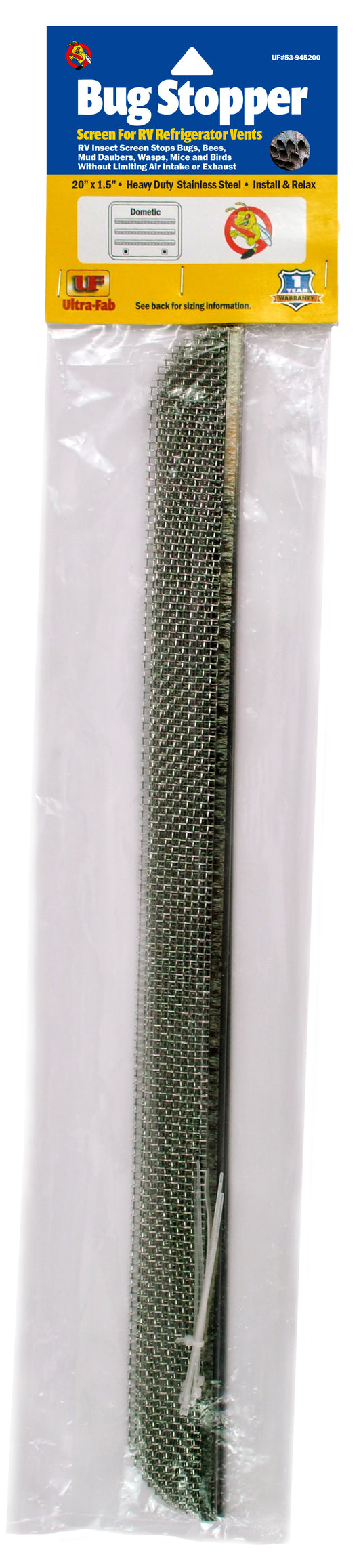 Ultra-Fab Bug Stopper – Fits Dometic RV Refrigerator (53-945200)