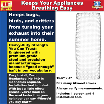 Ultra-Fab Bug Stopper – Fits Atwood Stoves (53-945300)