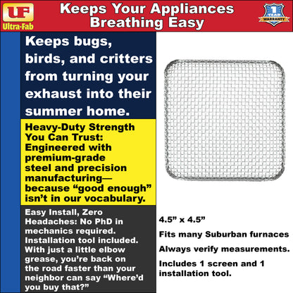 Ultra-Fab Bug Stopper – Fits Suburban Furnace (53-945430)