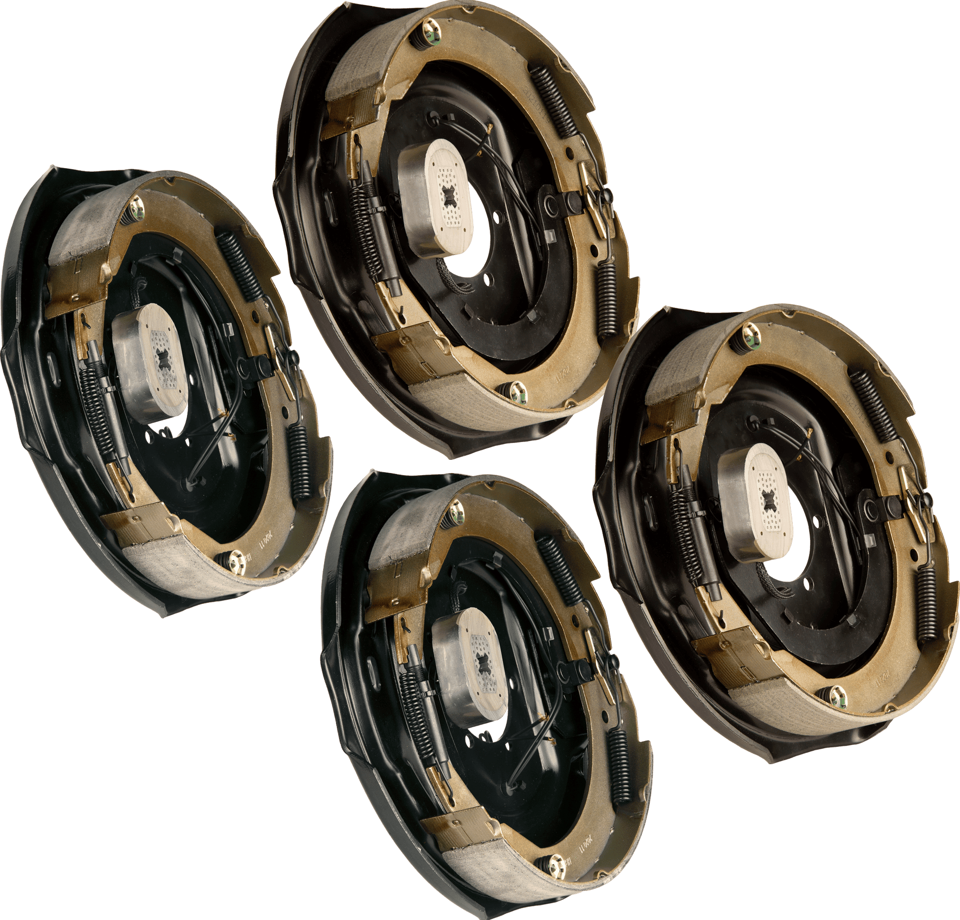 Brake Kit (4 Self-Adjusting Brakes 12" x 2") 7000lb Capacity (48-979614) image 0