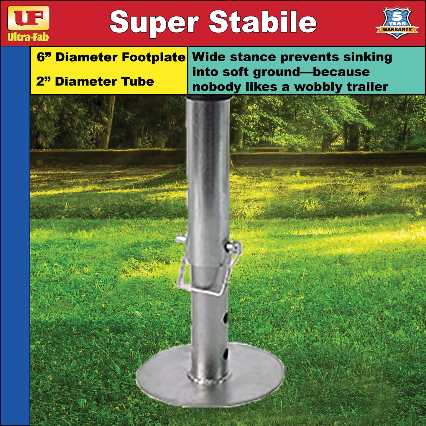 Ultra-Fab Ultra Series Electric Tongue Jack – 4,000lb Capacity (38-944014)
