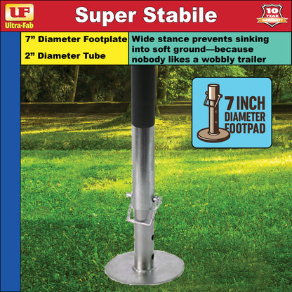 Ultra-Fab Phoenix Series Electric Tongue Jack – 5,500 lb Capacity (38-944055)