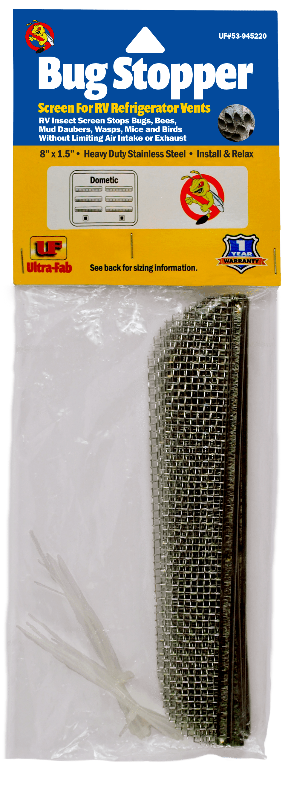 Bug Stopper (Dometic Refrigerator) 53-945220 image 0