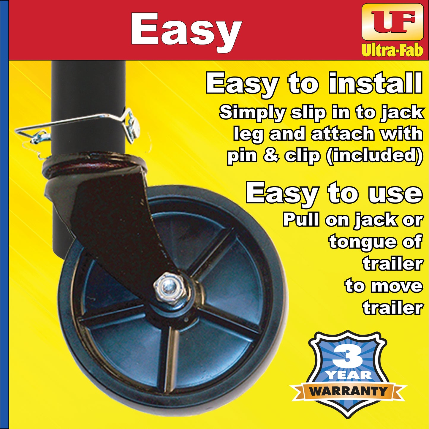 Caster Wheels (2-1/4”) 49-954036 (Ultra-Fab Products)