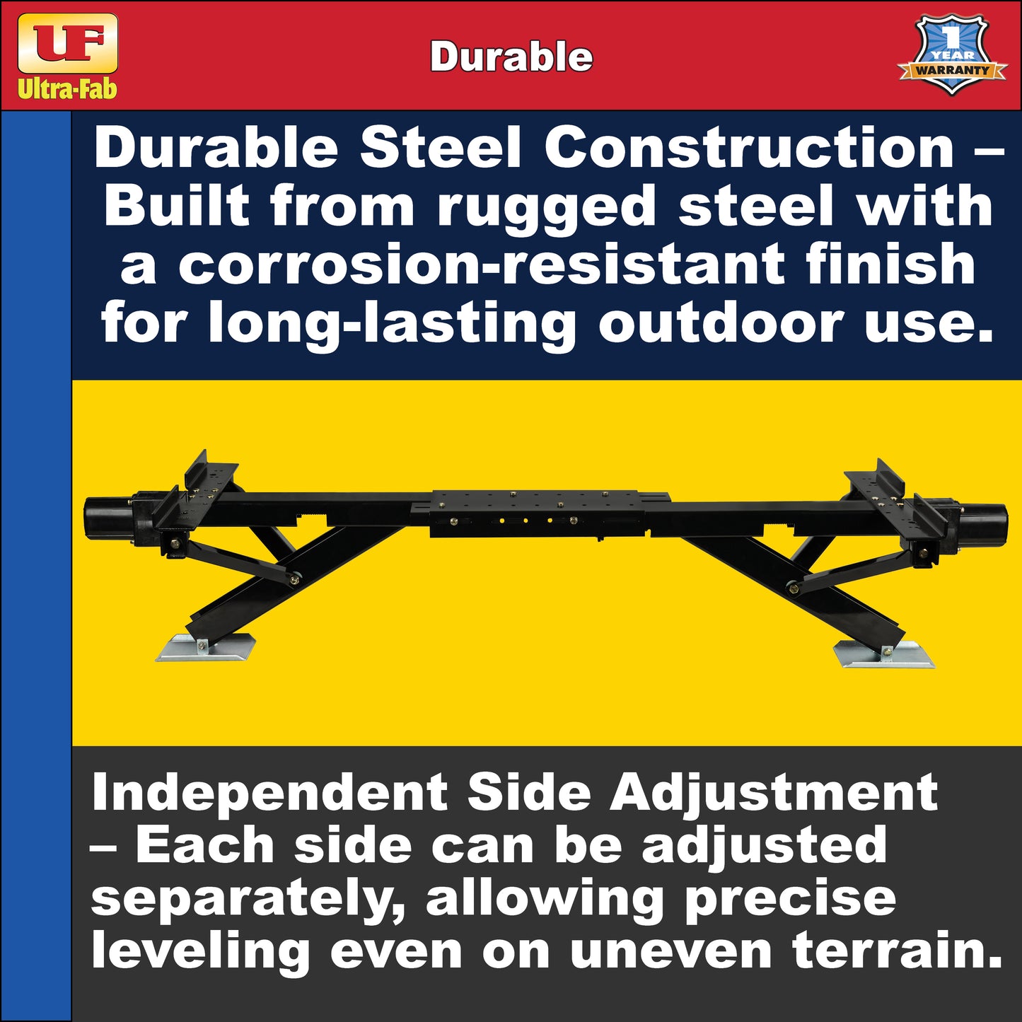 Ultra-Fab PowerTwin II – 30" Electric Stabilizer Jack System (39-941705)