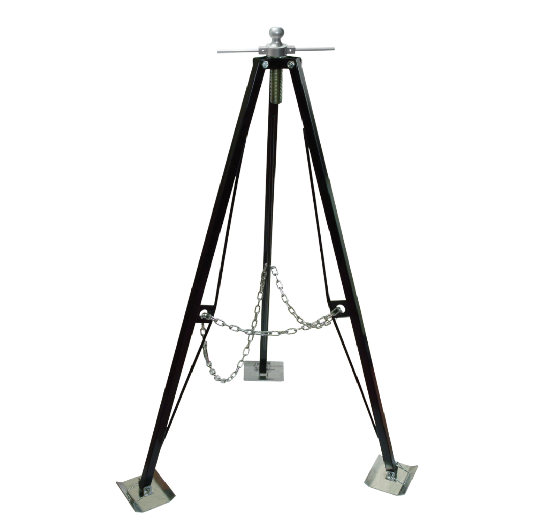 Ultra-Fab Tripod Stabilizer – Gooseneck, Heavy-Duty RV Support (19-950450)
