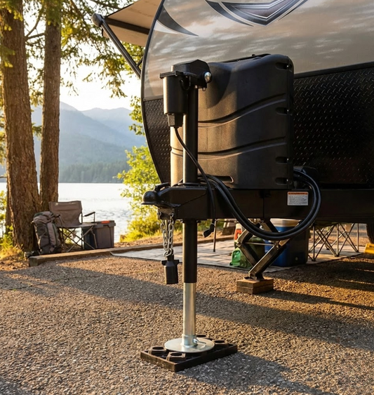 Ultra Series Electric Tongue Jack – 3,500 lb Capacity, 7-Way Plug (38-944037)